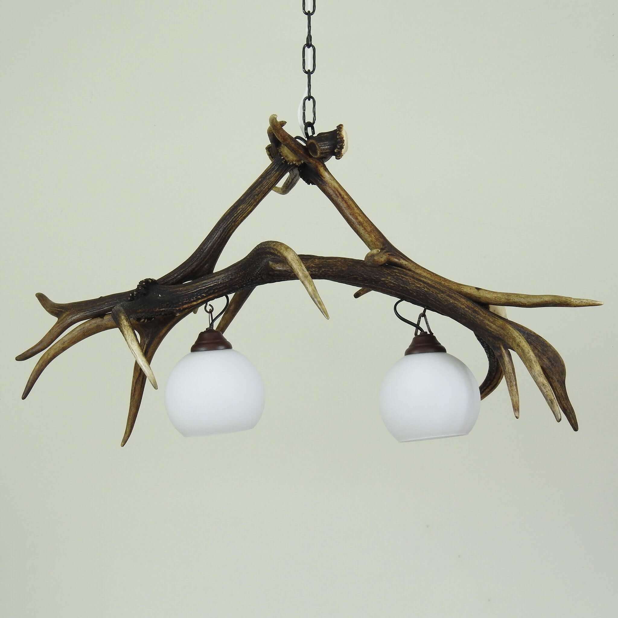 Real antler farmhouse chandelier