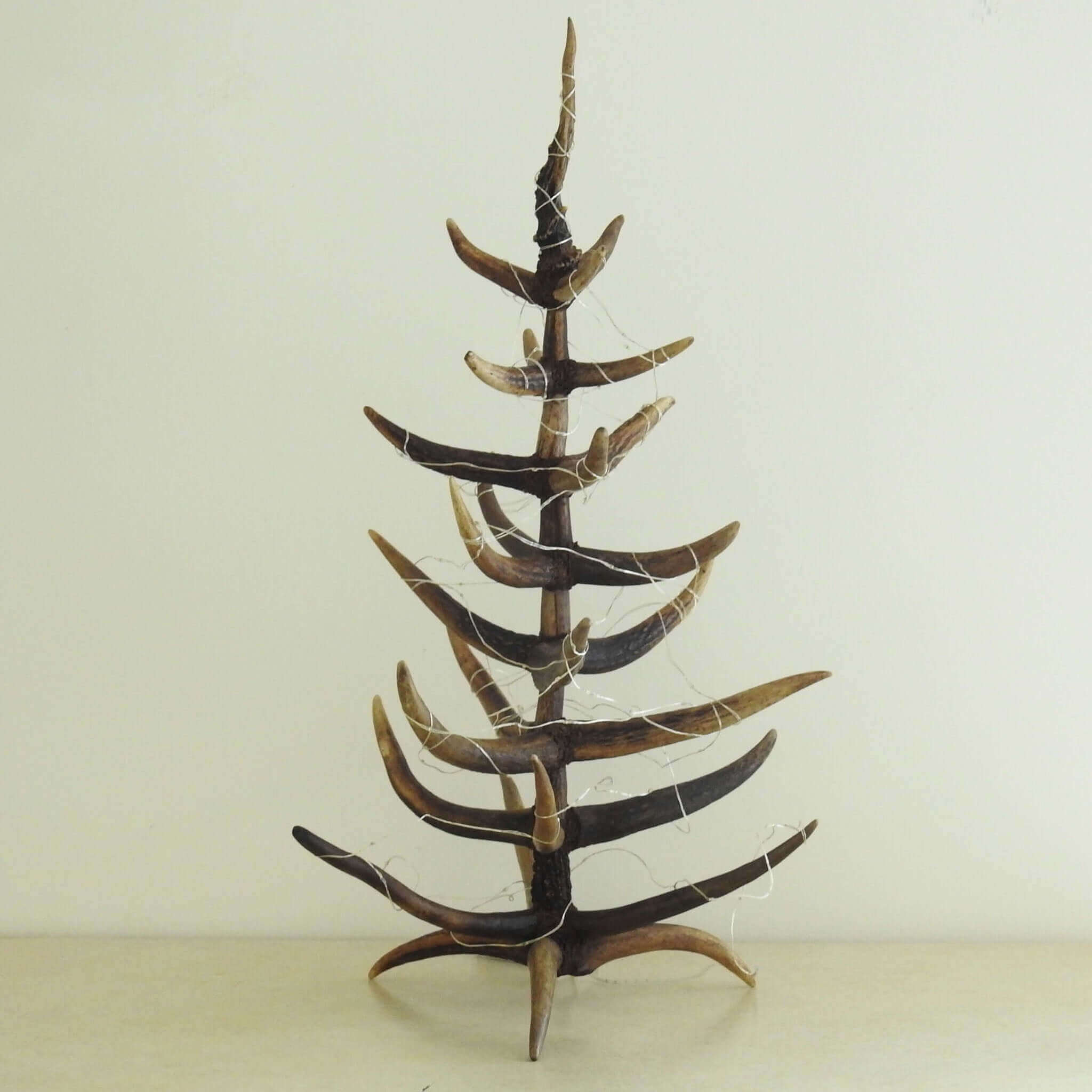 Antler christmas decor.