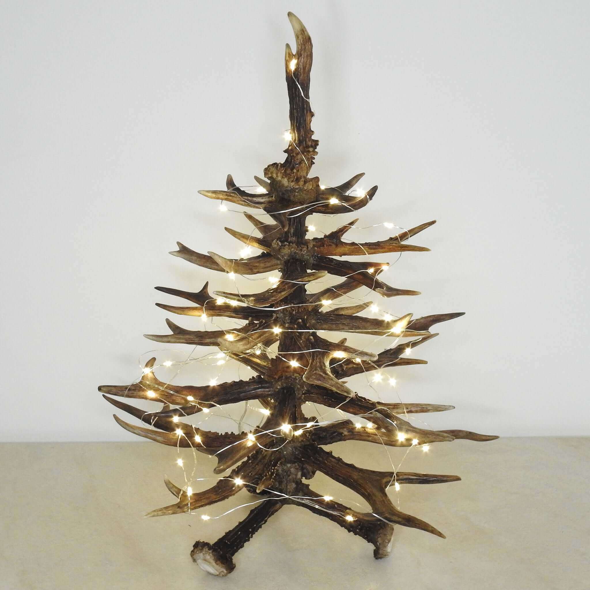 Real antler christmas tree.