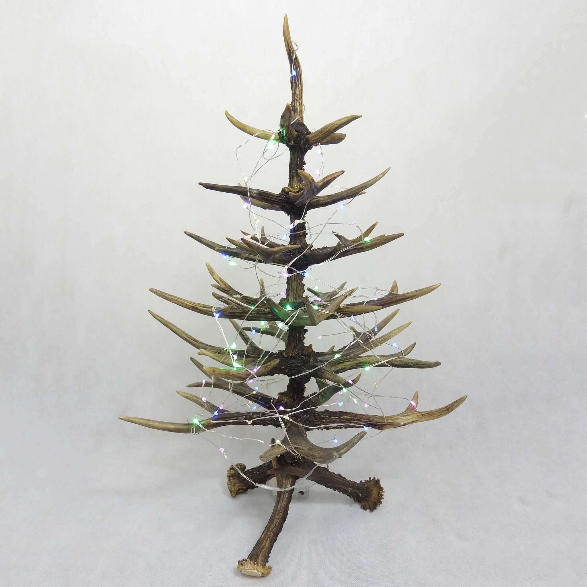 Rustic antler chtistmas.