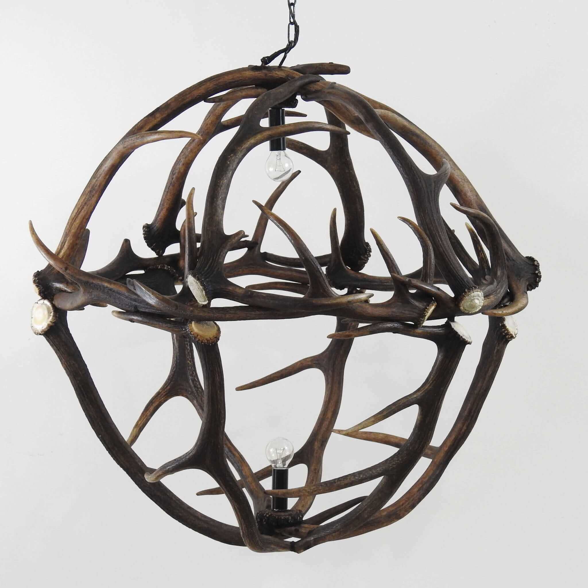 Big antler chandelier for farmhouse