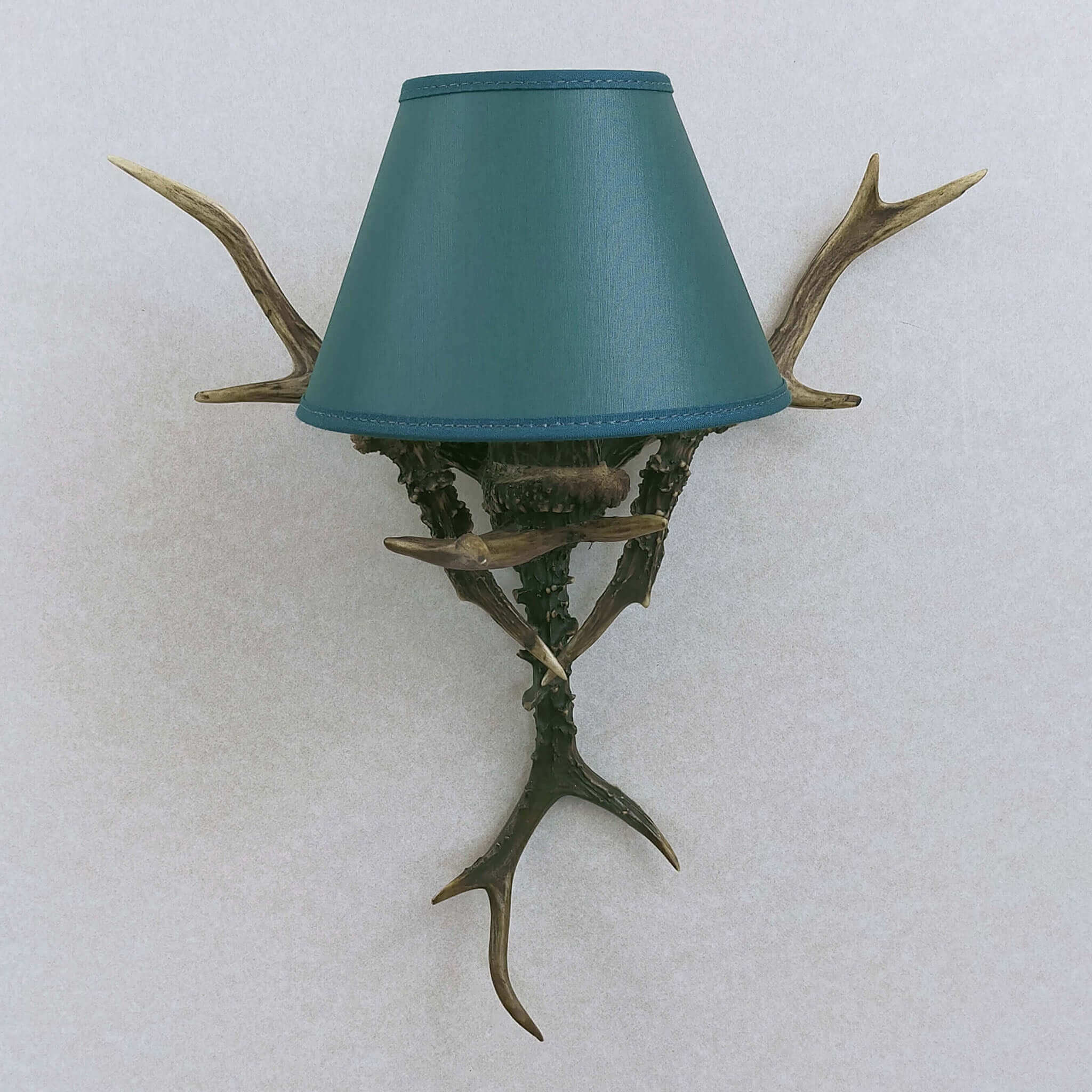 Roe deer antler sconce for rustic home.