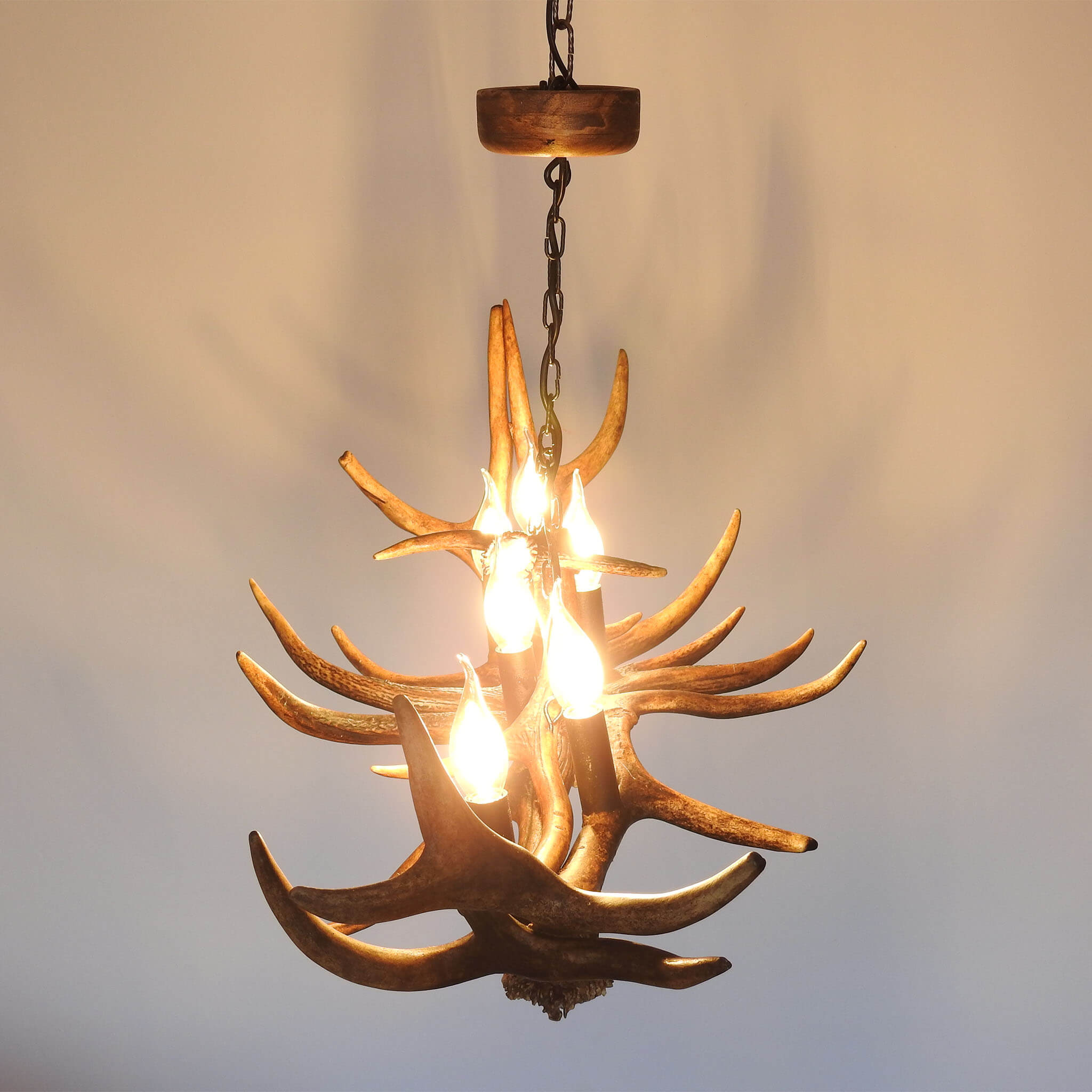 Pool table chandelier.