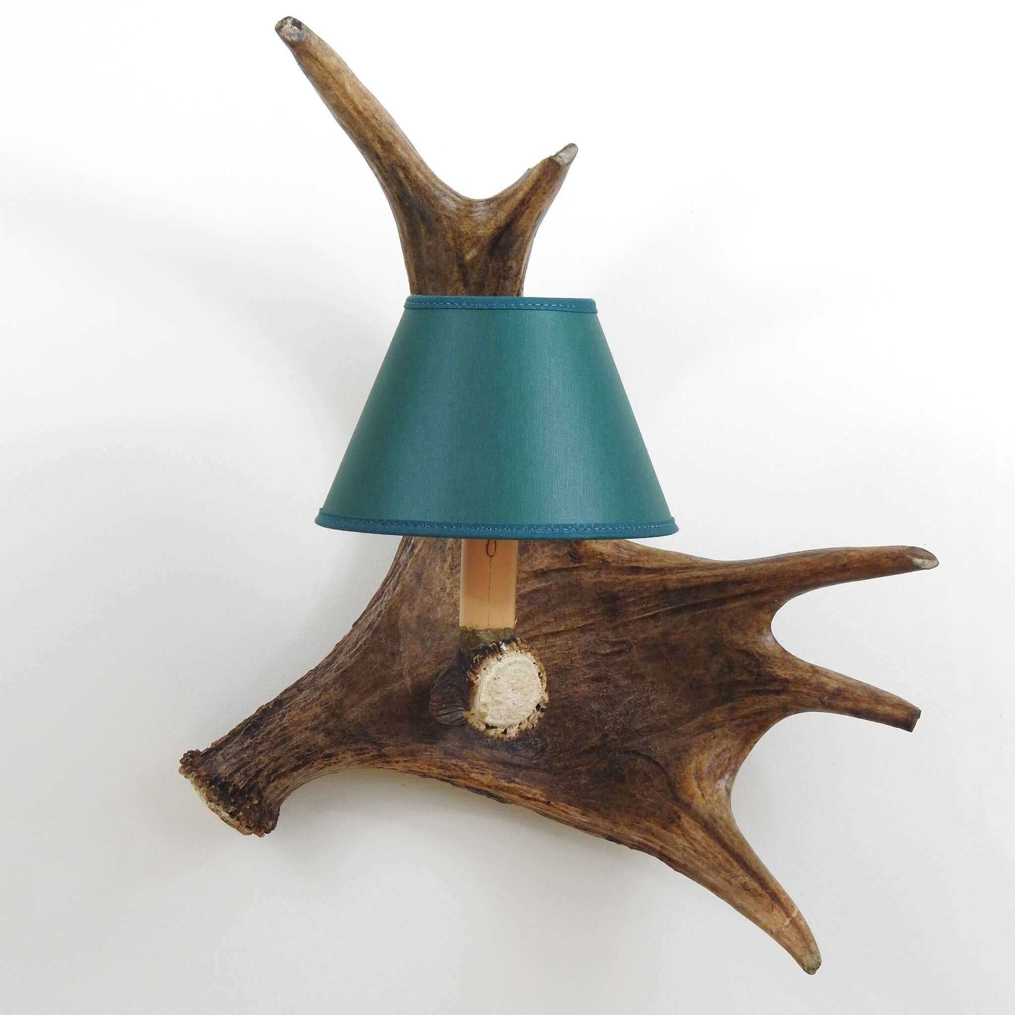 Real moose anltler sconce.