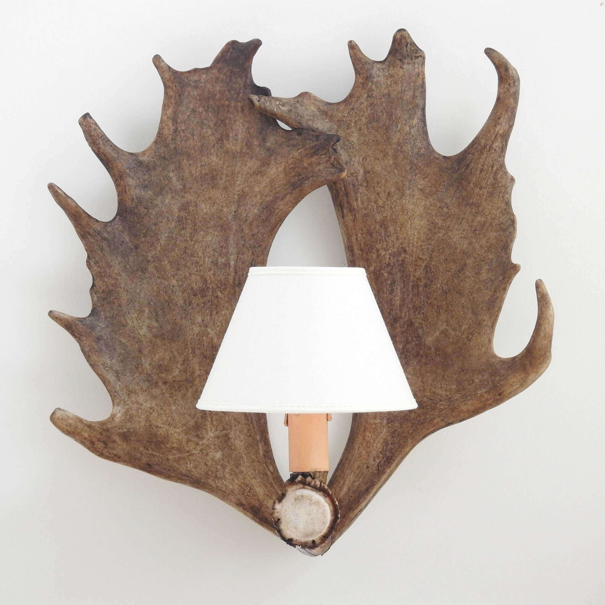Real antler sconce for livingroom.