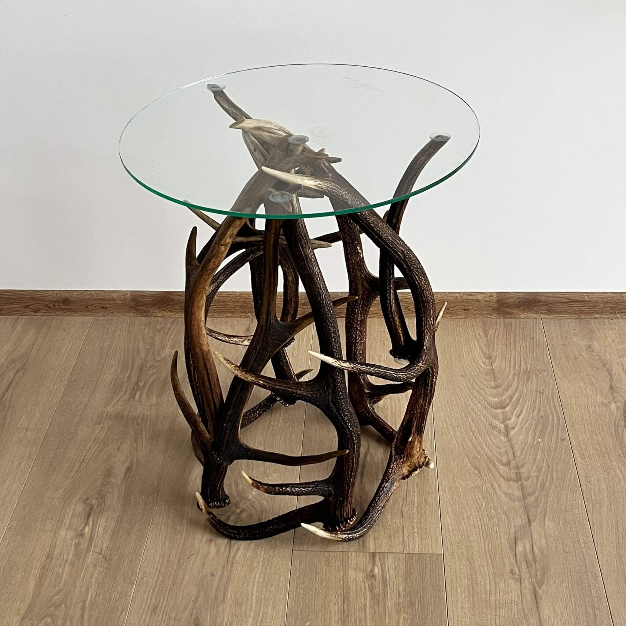 Real small antler table.