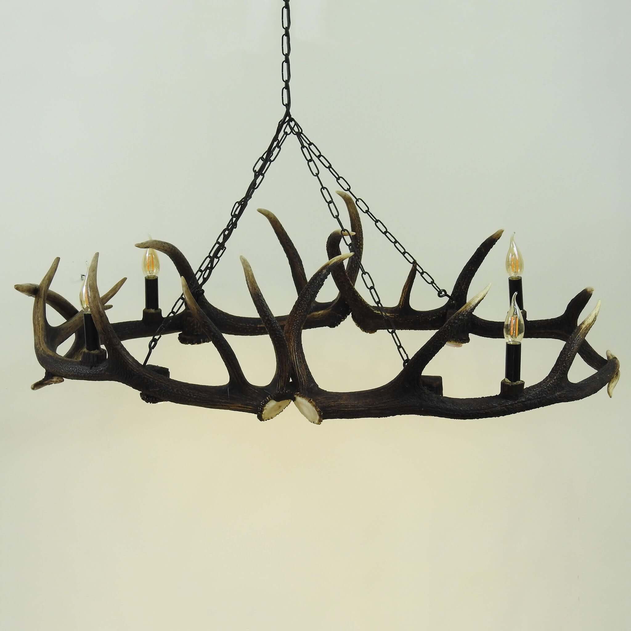 Large antler chandelier for living room.